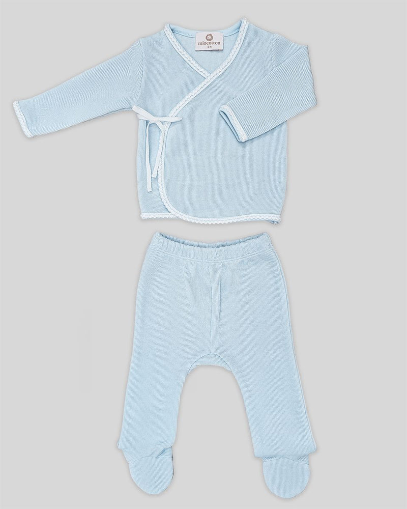 Milen Kimono Set- Blue