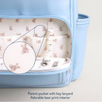 *NEW* Teddy Blue Boss Plus™ Backpack Diaper Bag