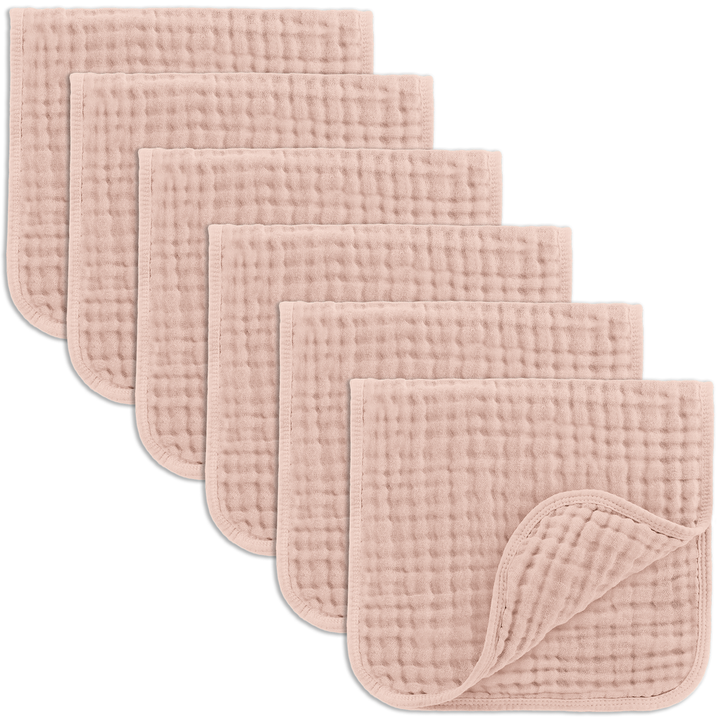 Baby Burp Cloths - 100% Muslin Cotton by Comfy Cubs