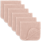 Baby Burp Cloths - 100% Muslin Cotton by Comfy Cubs