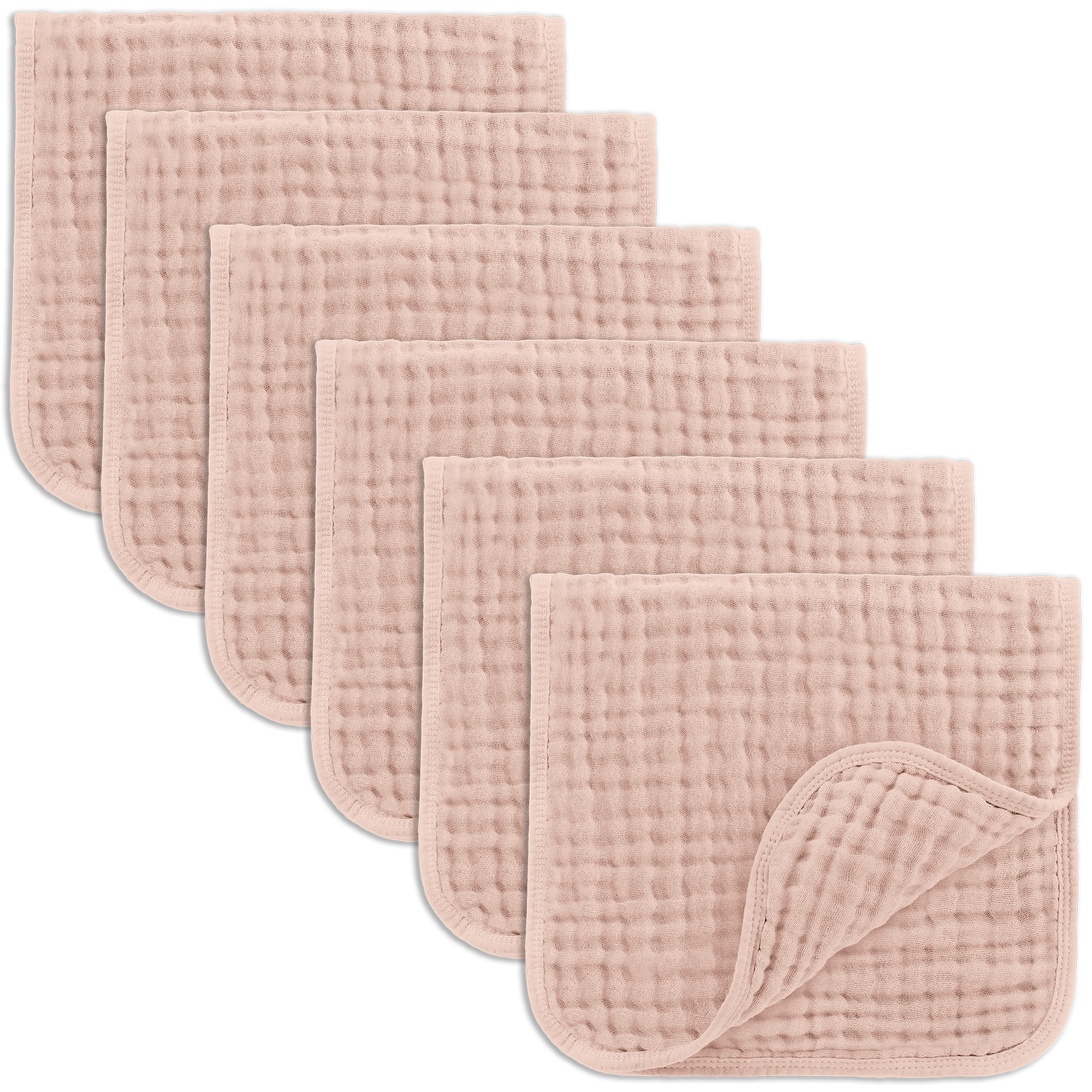 Baby Burp Cloths - 100% Muslin Cotton by Comfy Cubs