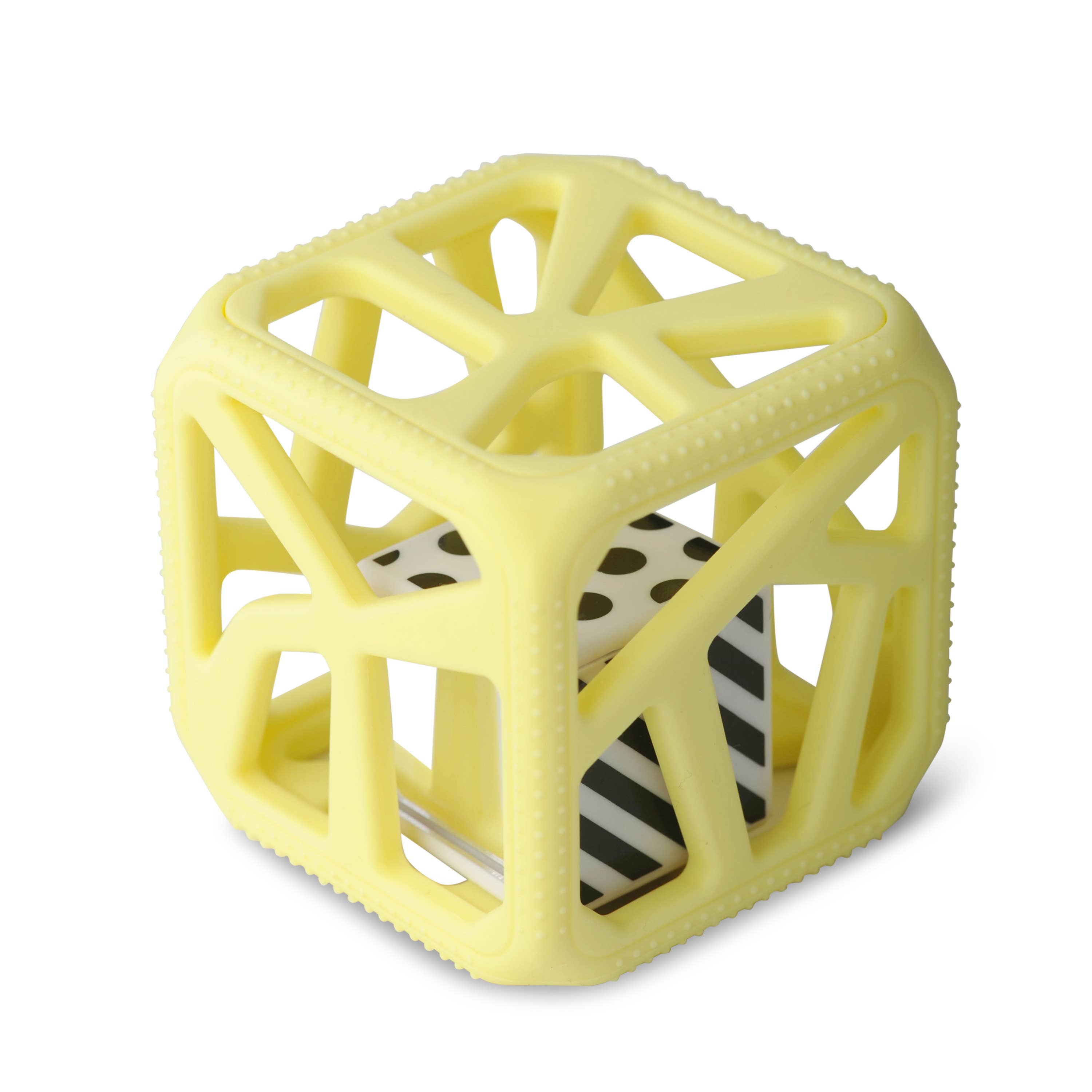 Chew Cube - Silicone Teether Rattle