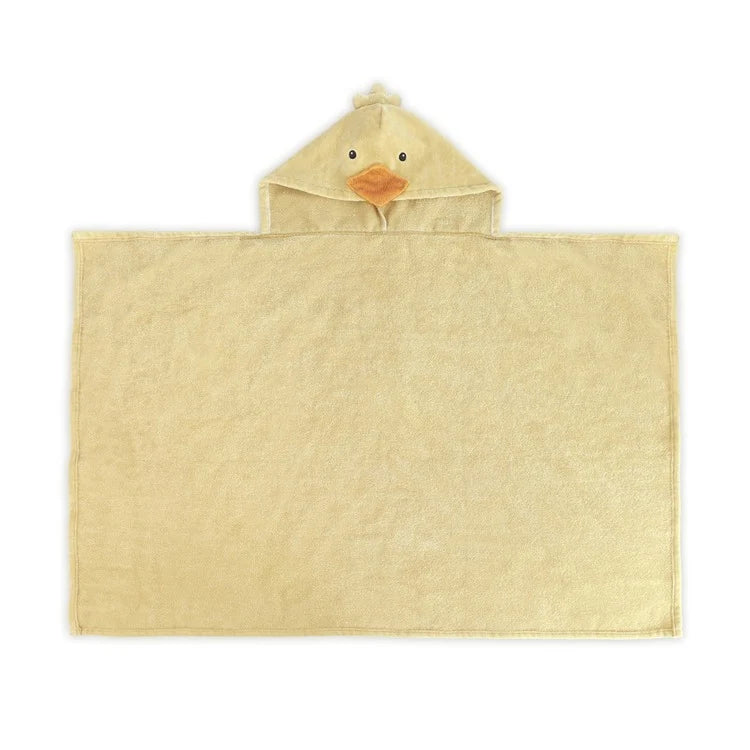 Puddles Duck Hooded Towel