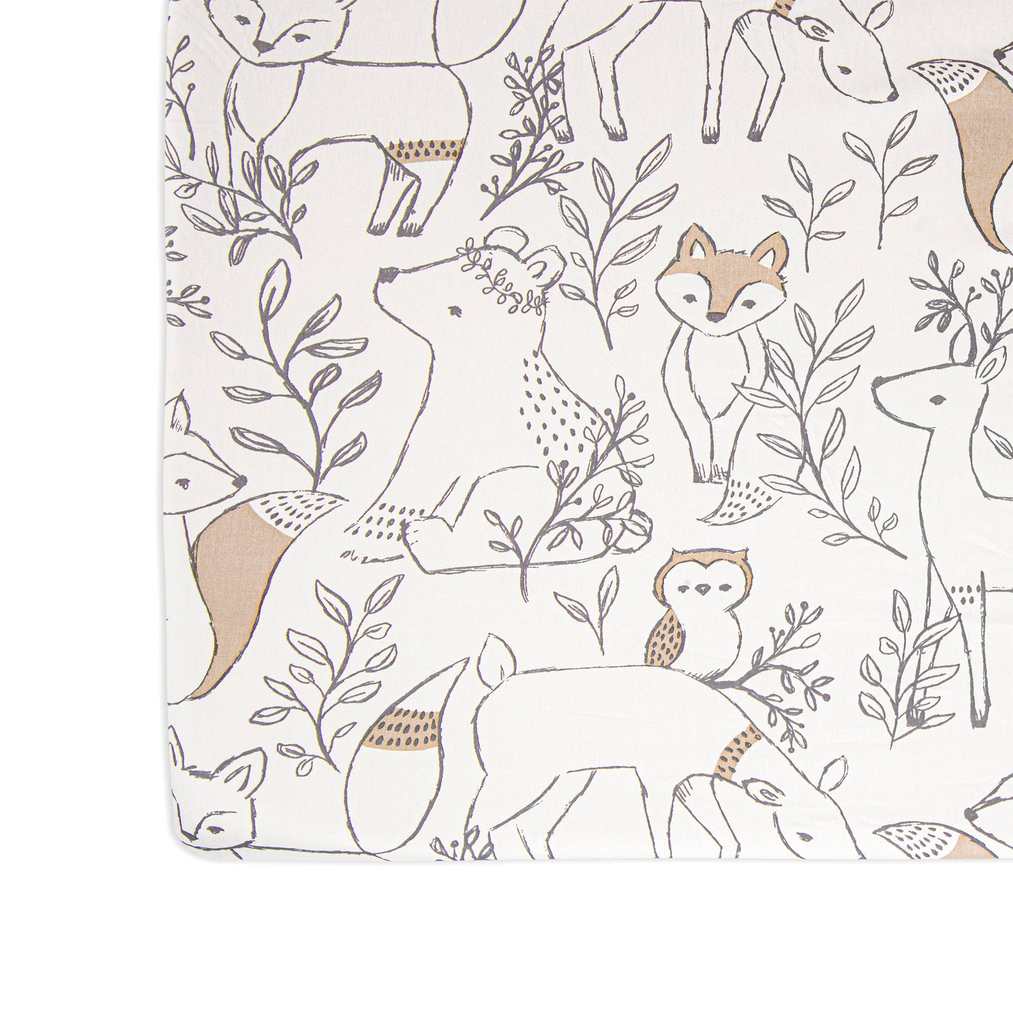 Ezra Crib Sheet (Woodland)