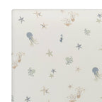 Cove Fitted Crib Sheet (Sea Life)