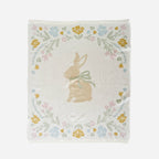 Blanket Pastel Bunny Cotton Baby Decor Gift Spring