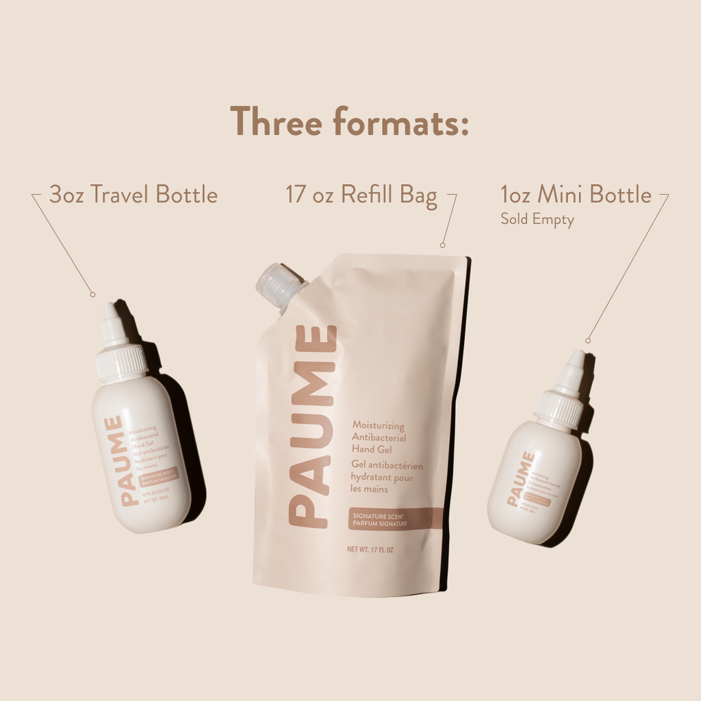 Mini Bottle for Sanitizer (Sold Empty)