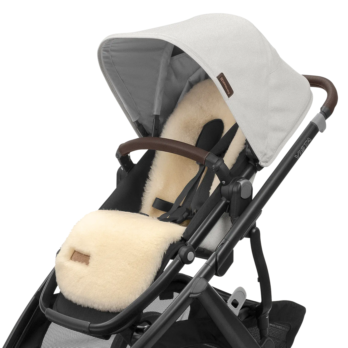 Uppababy Luxe Seat Liner- Shearling Wool