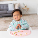 Sleeved Bib: Rainbows