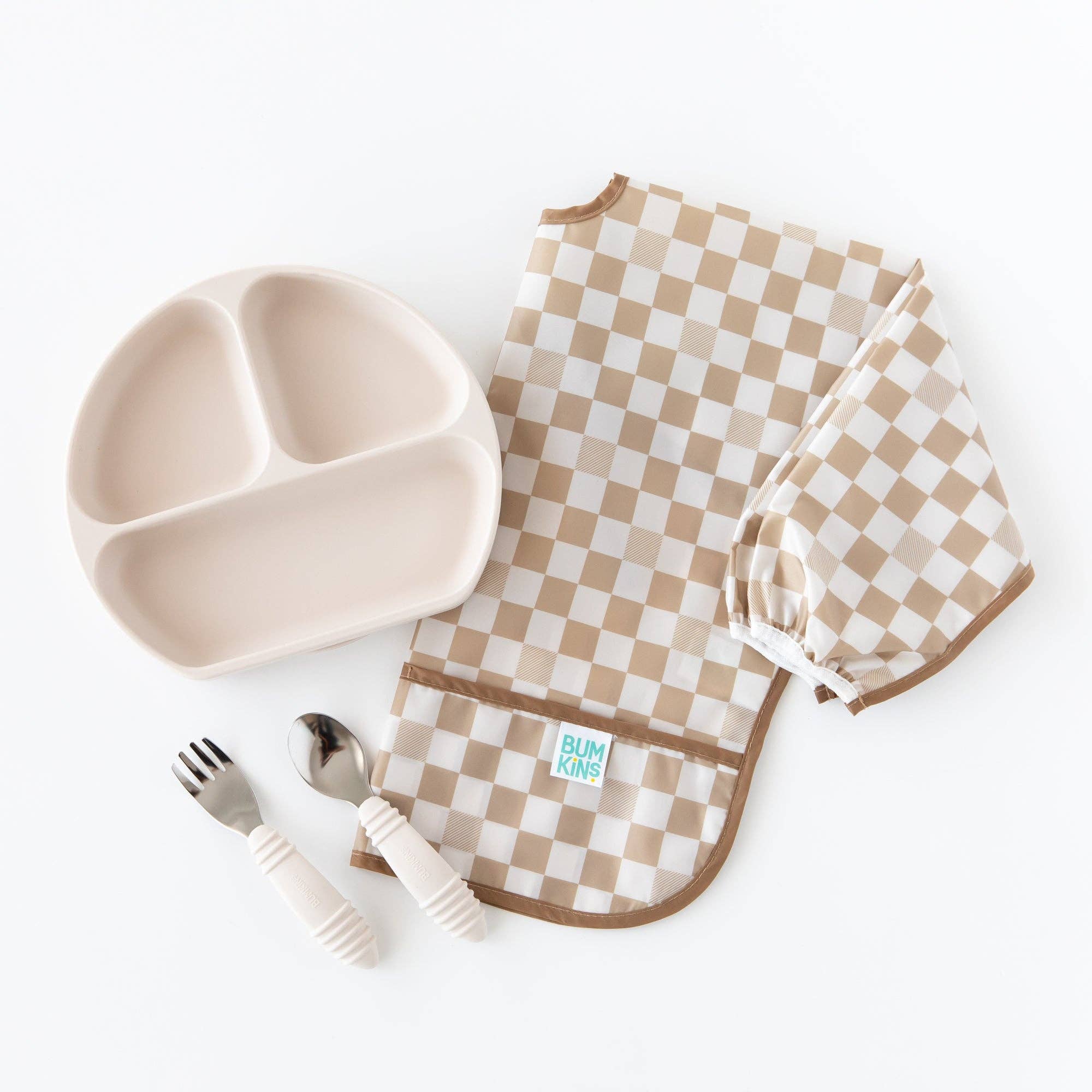Sleeved Bib: Sand Check