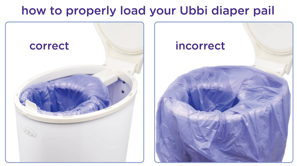 Baby Diaper Pail Plastic Waste Bags, 75 Count