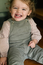 Corduroy Overall- Sage