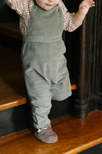 Corduroy Overall- Sage