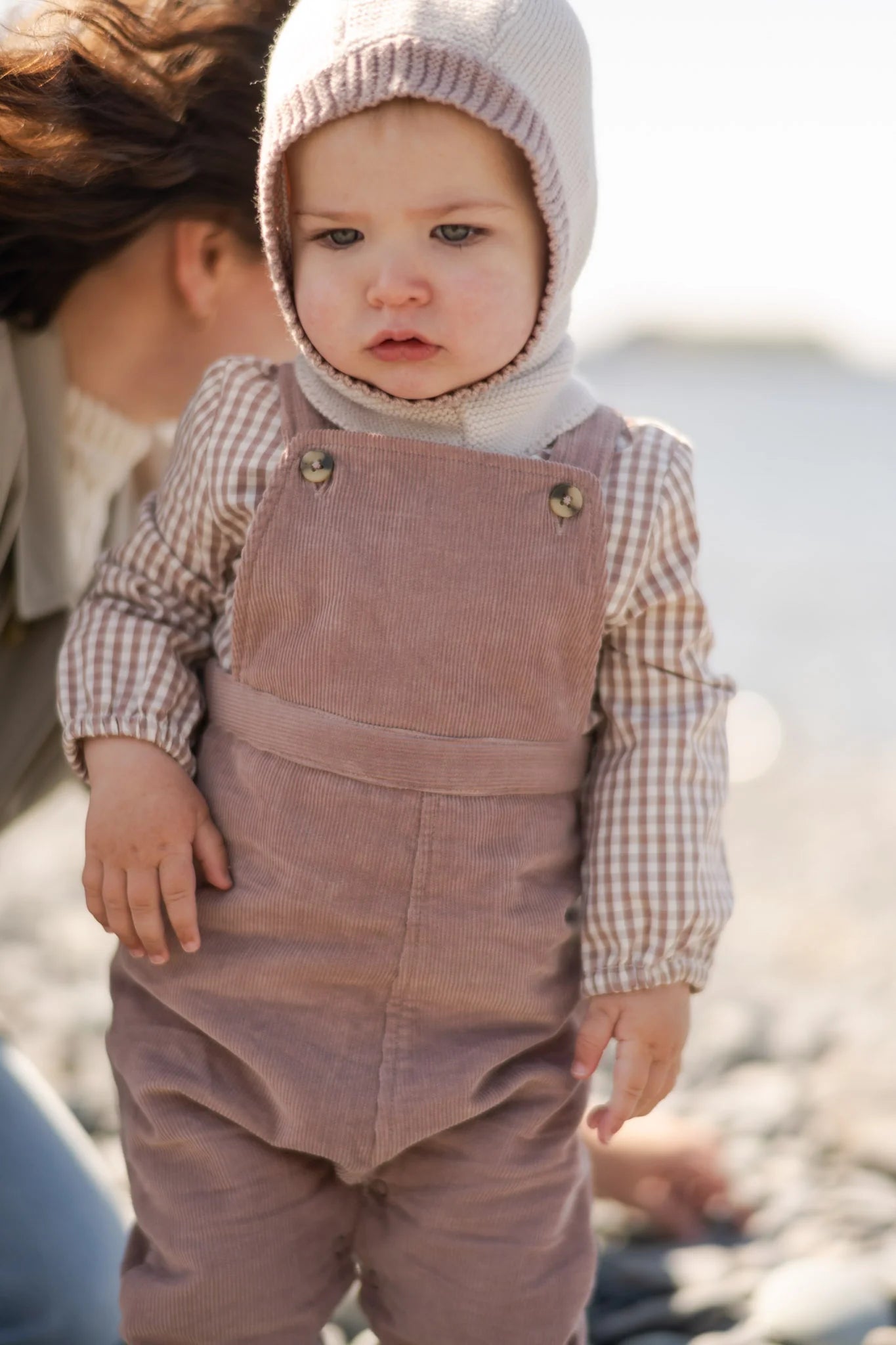 Corduroy Overall- Thistle