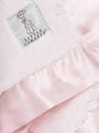 Luxe Ultra Plush Mini Blankey Lovey and Security Blanket- Pink