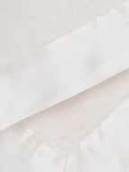 Luxe Blanky Lovey and Security Blanket- Cream