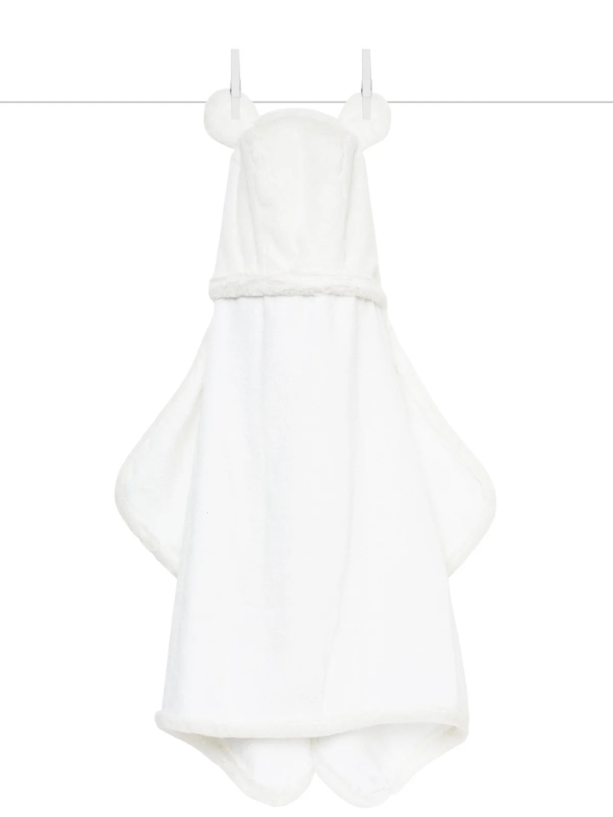 Luxe Hooded Towel- Cream