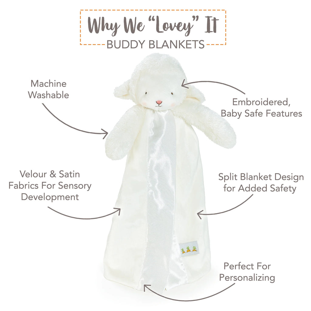Simple Kiddo Lamb Buddy Blanket