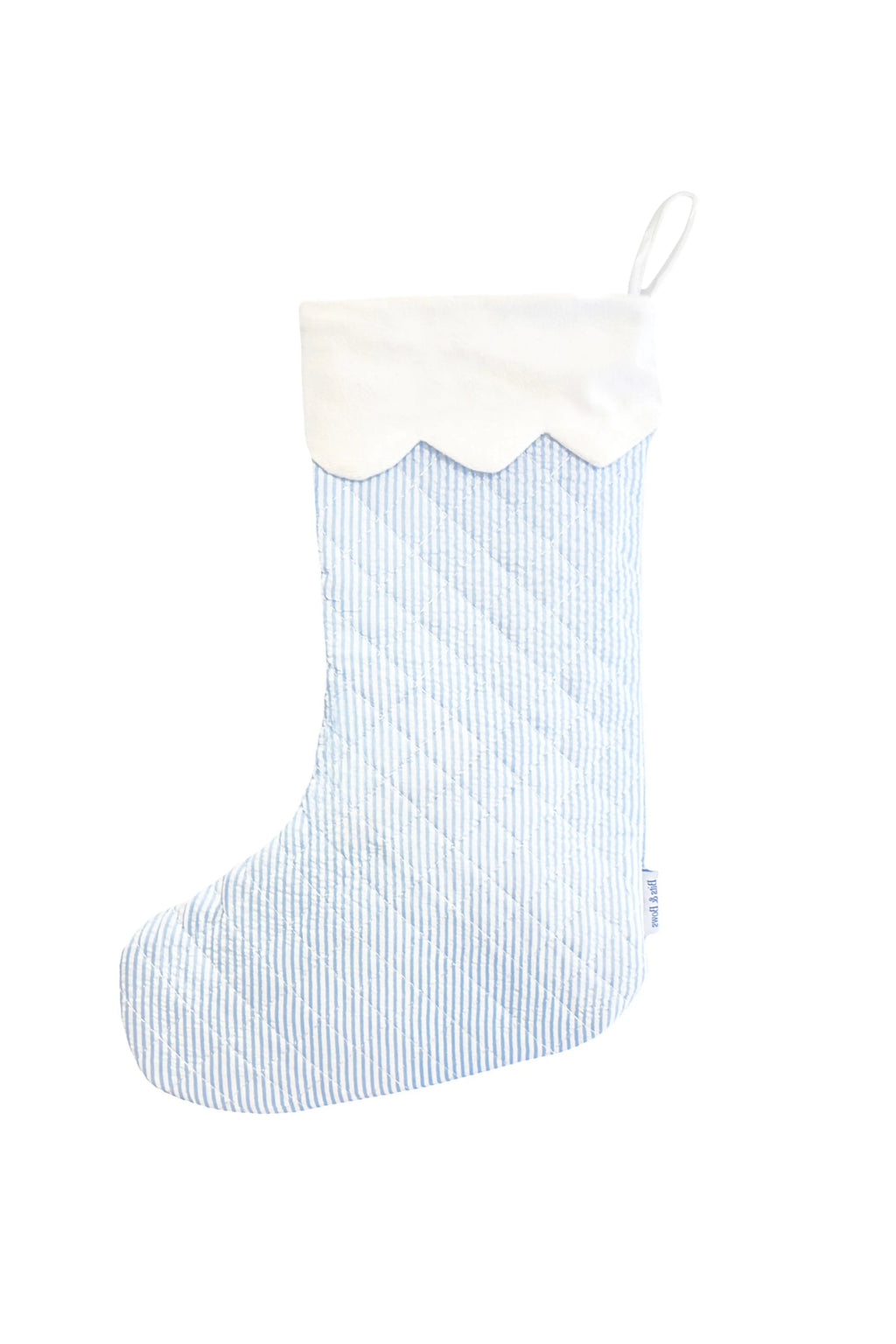 "Baby's First Christmas" Stocking- Blue
