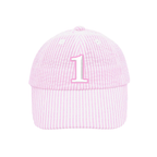 1st Birthday Bow Baseball Hat (Baby)