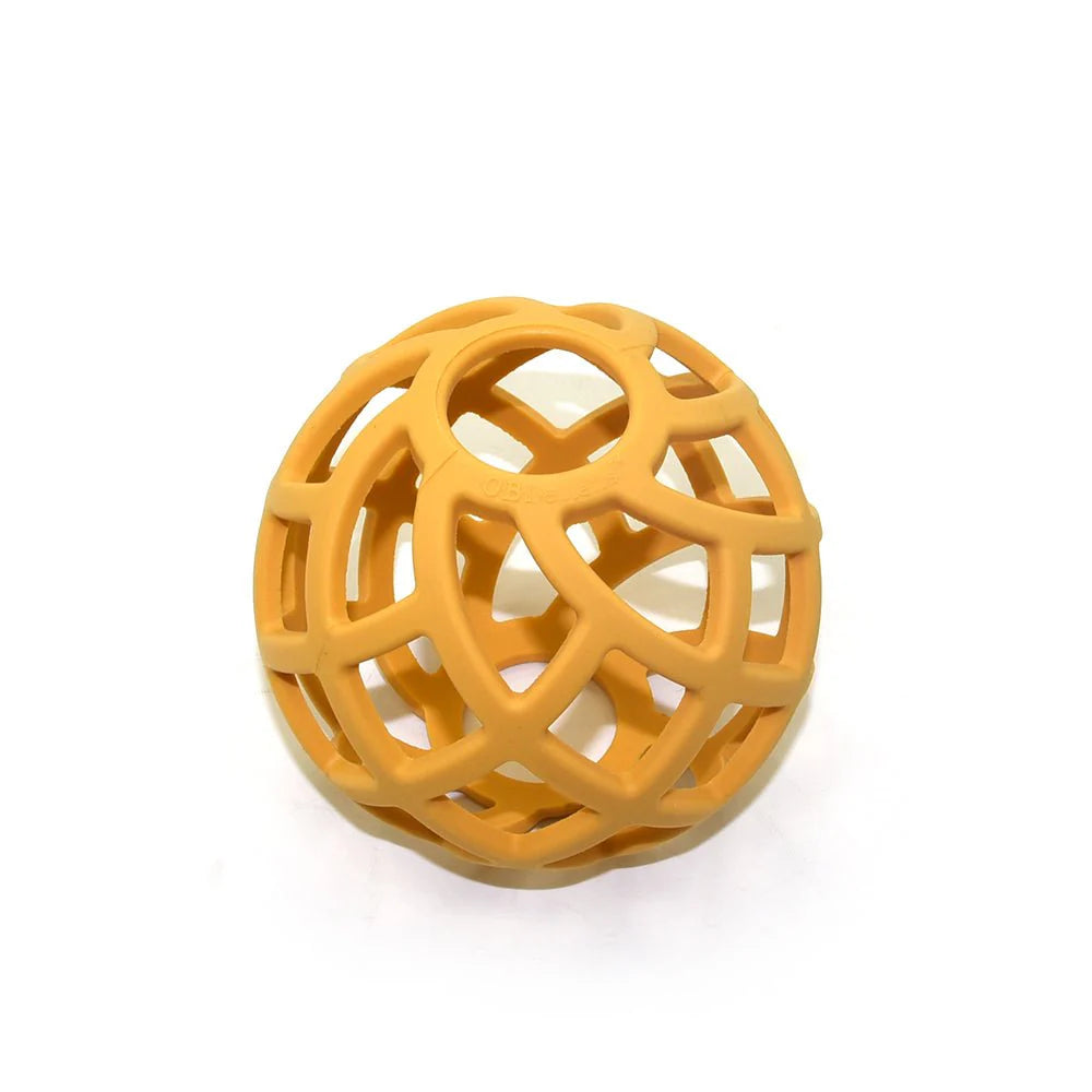 Eco-Friendly Teether Ball- Turmeric