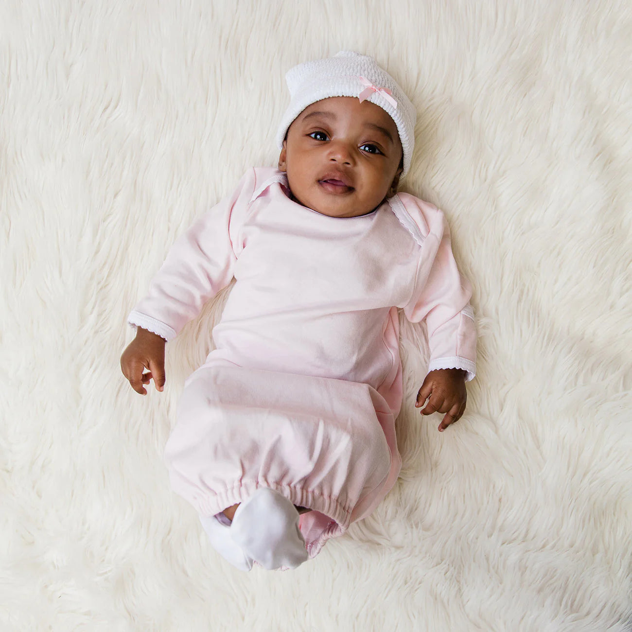 Pink Knit Saylor Beanie