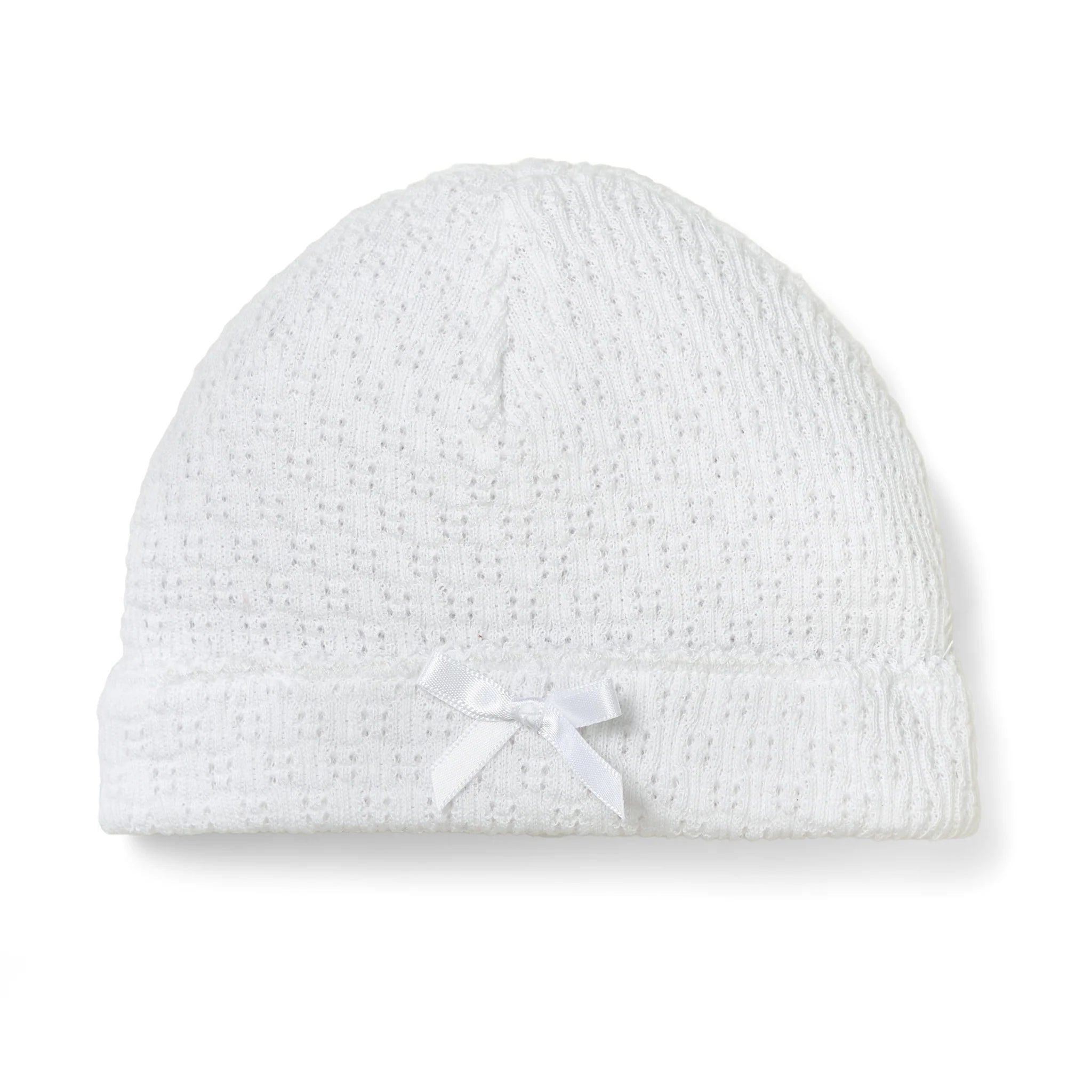 White Knit Saylor Beanie