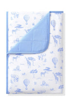 Toddler Blanket in Toile Safari