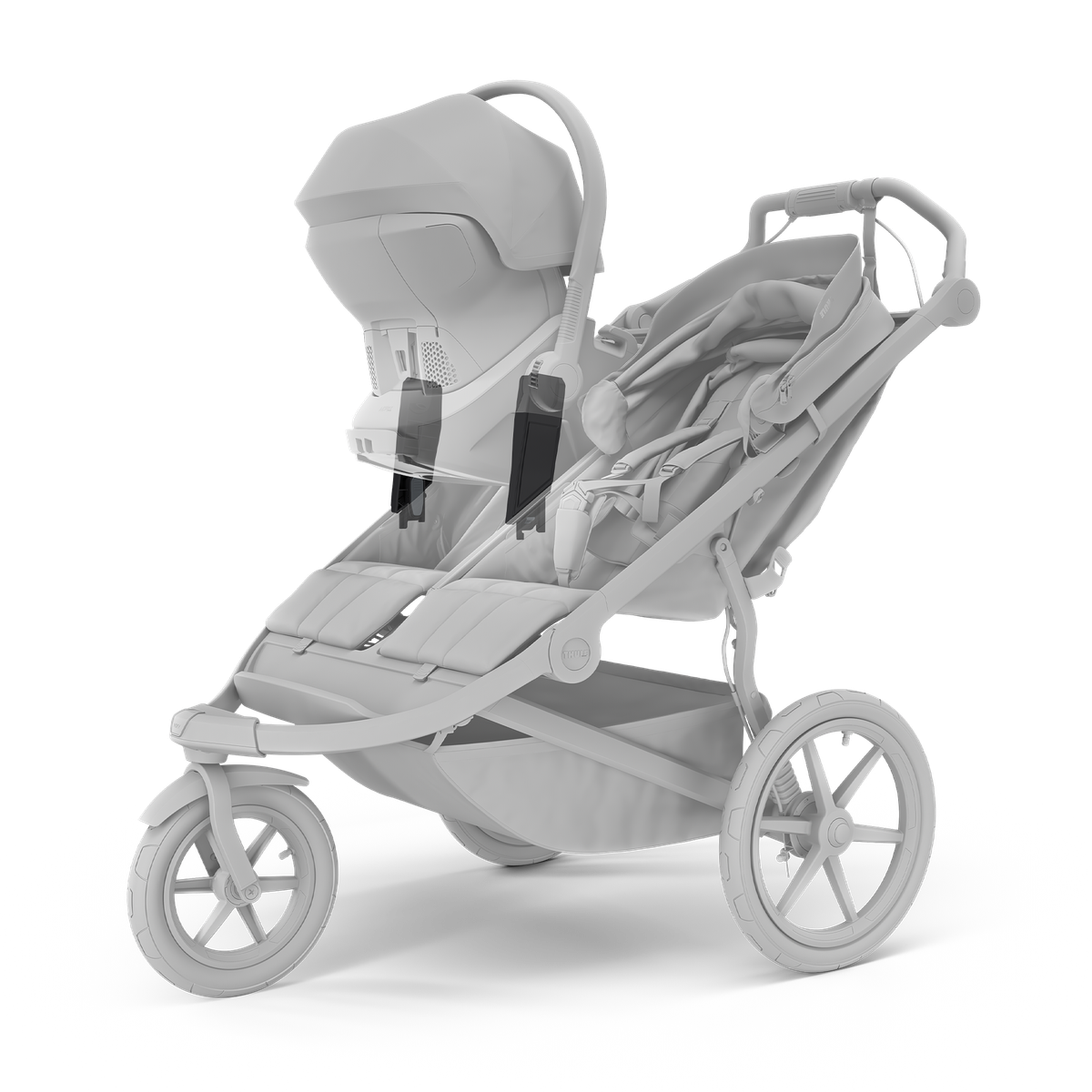 Thule Urban Glide 3 Car Seat Adapter for Double Stroller