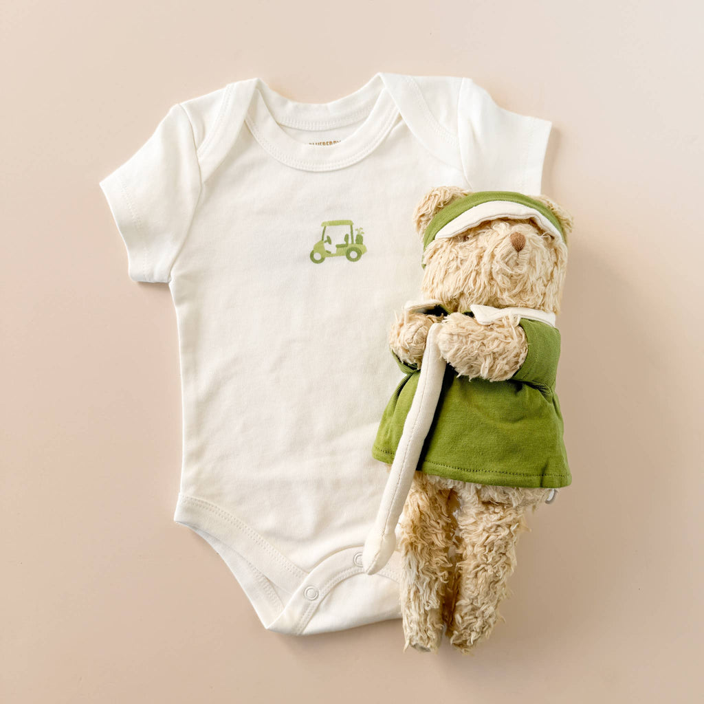 Onesie Golf Baby Romper Organic Cotton Gift Graphic Bodysuit