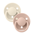 De Lux 2 Pack Pacifiers- Silicone