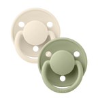 De Lux 2 Pack Pacifiers- Silicone