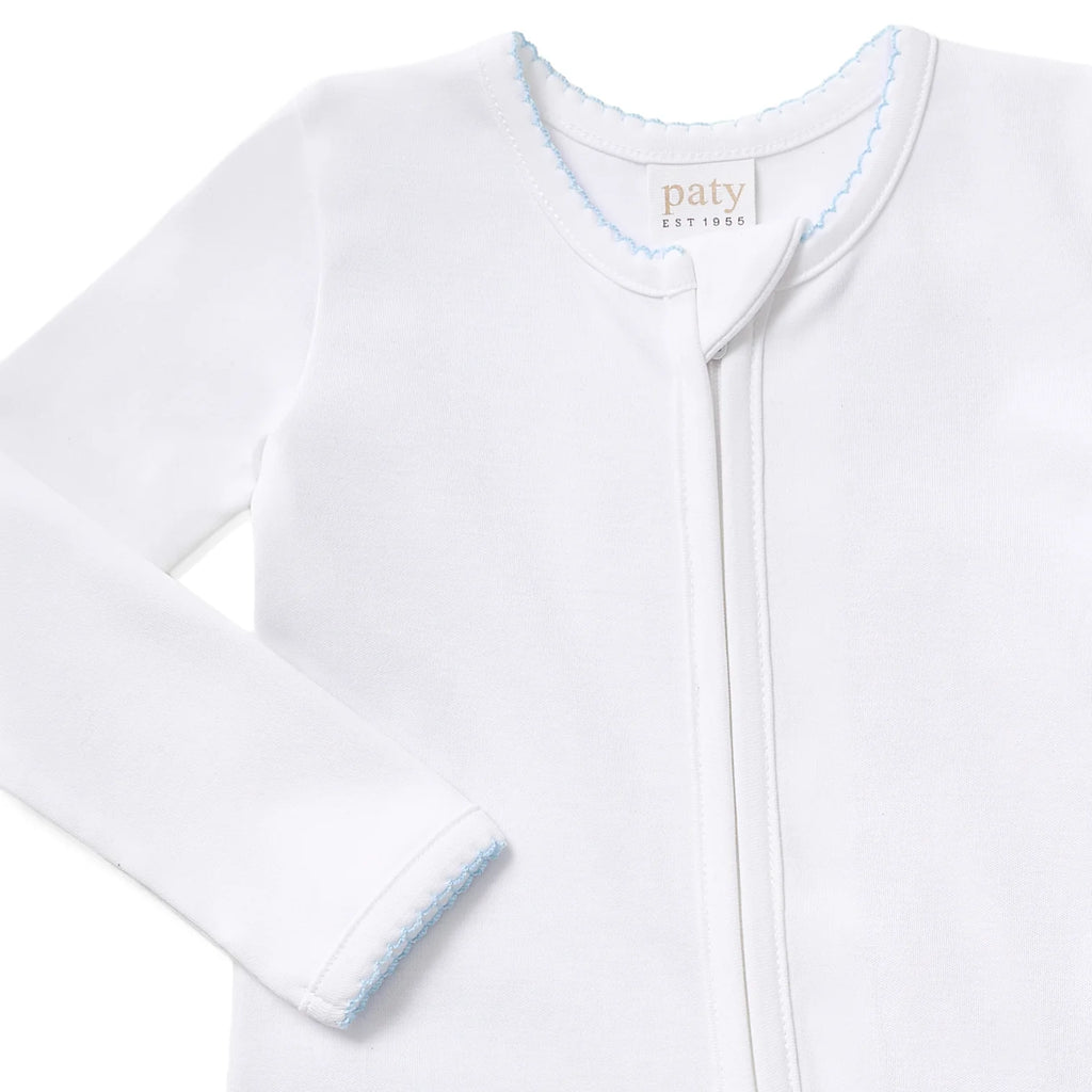 Zipper Footie 100% Organic Cotton
