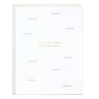 Ten Tiny Fingers Greeting Card
