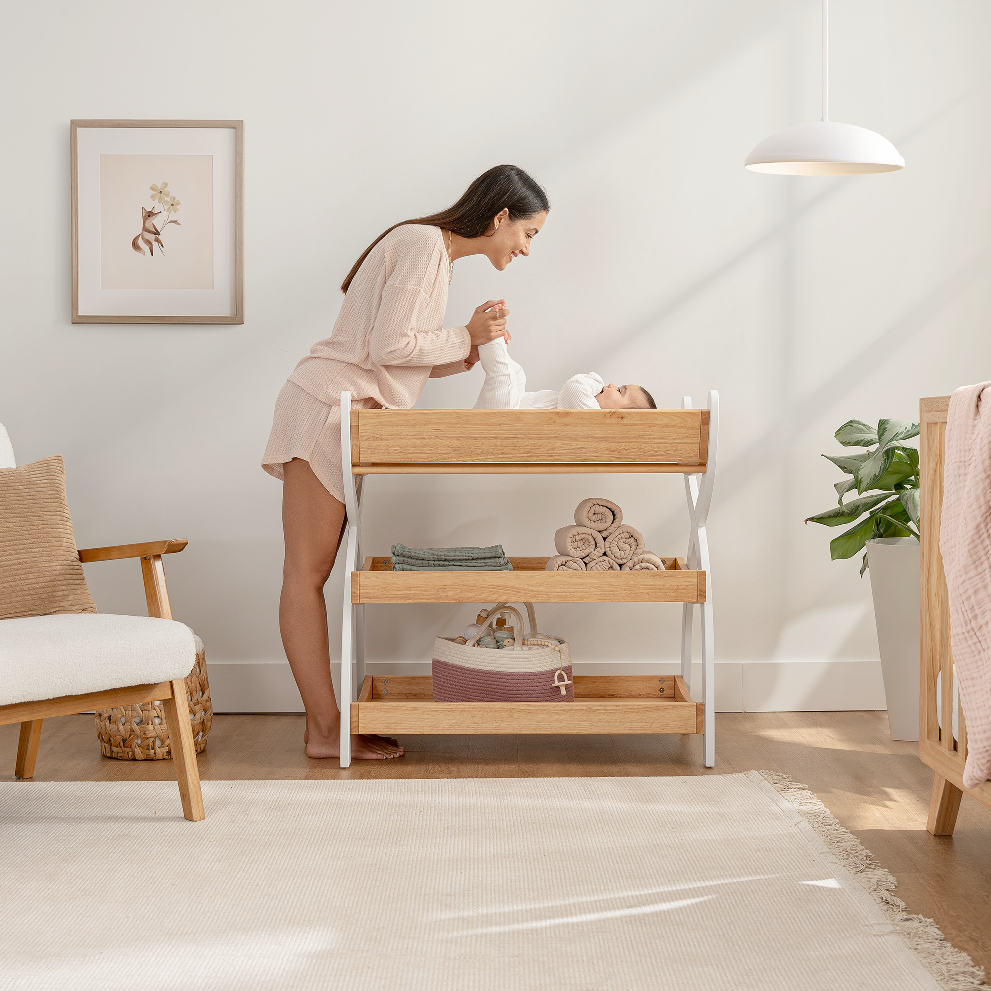 Baby Changing Table, Infant Daycare Essentials by Comfy Cubs
