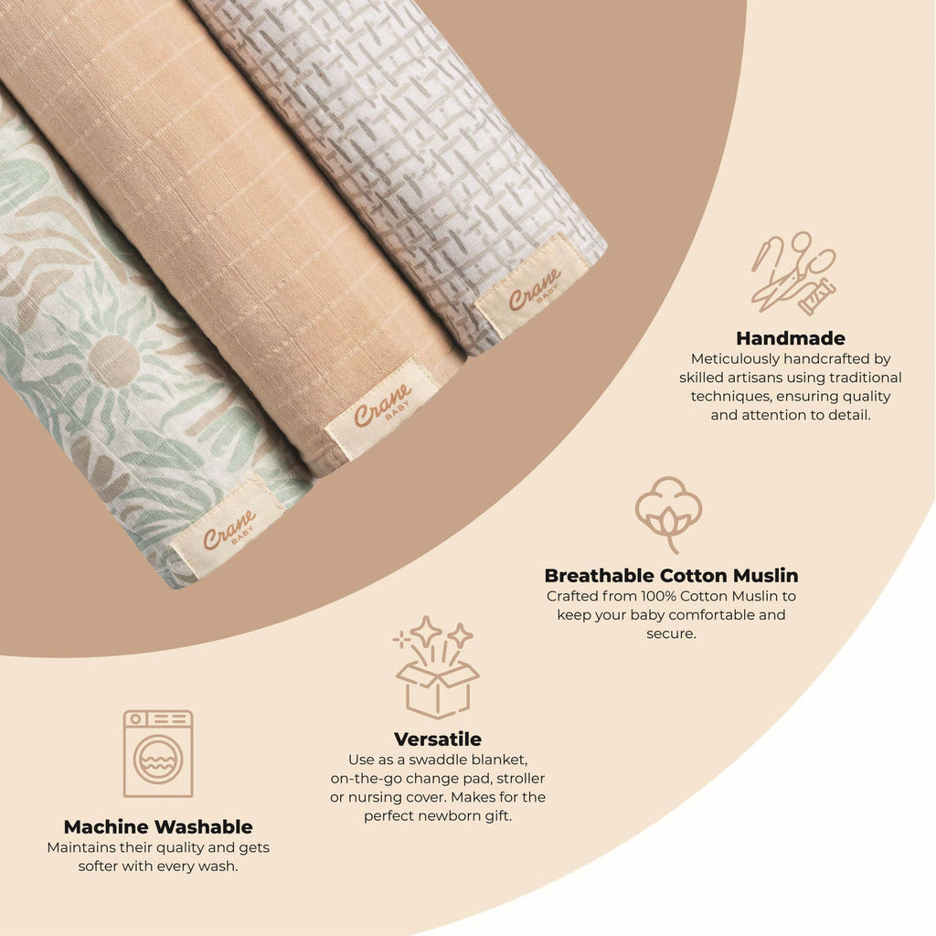 Cove 3-pc. Swaddle Set