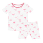 Short Sleeve Pajamas in Bow