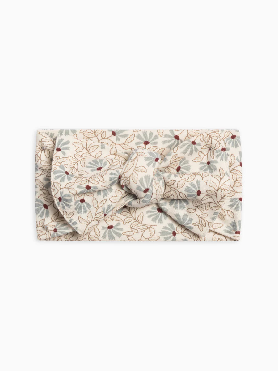 Hattie Bow Wrap Pamela Floral/Mist + Cranberry