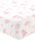 Crib Sheet - Toile Ballet