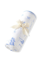 Swaddle Blanket in Toile Safari