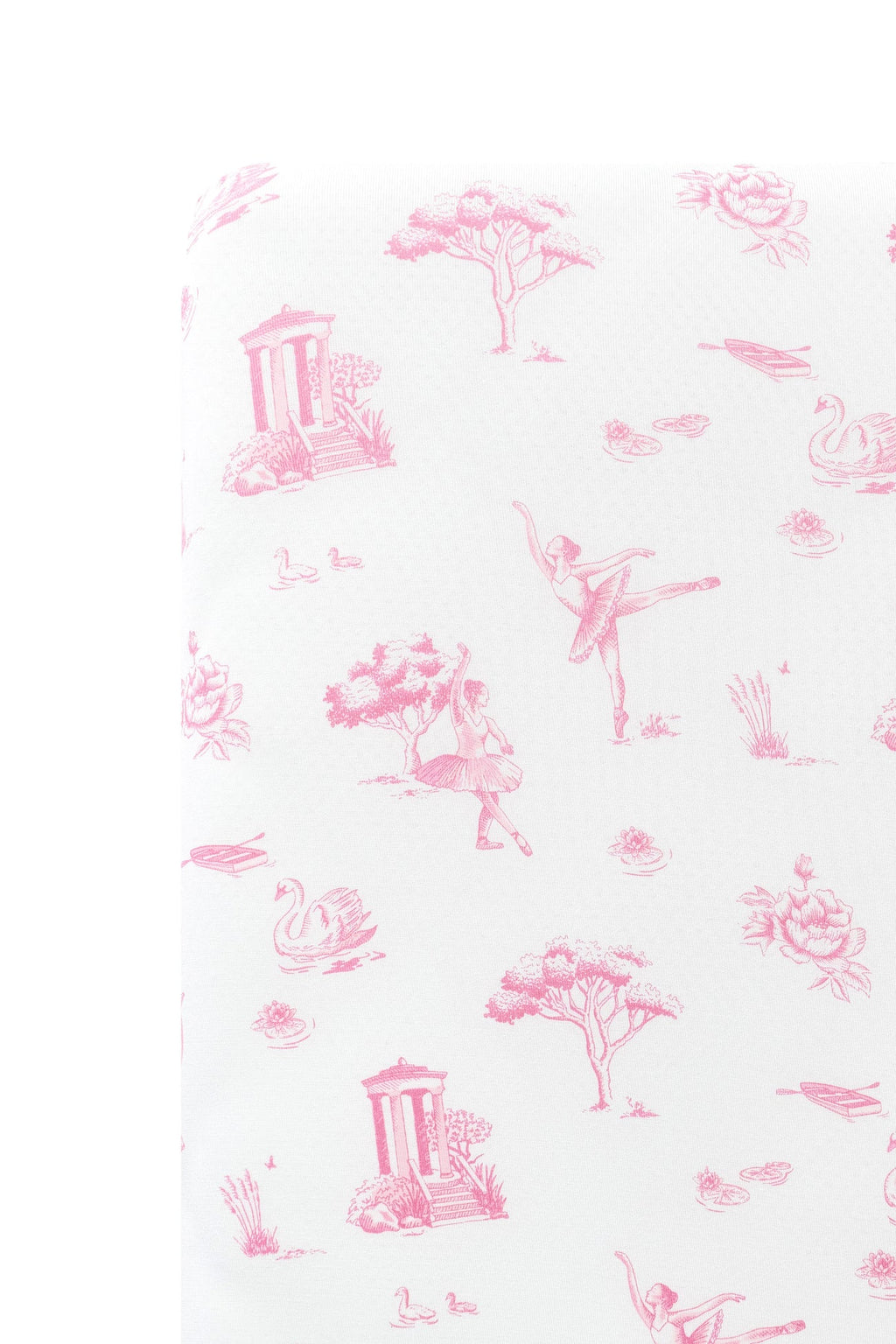 Twin Sheet in Toile Ballet