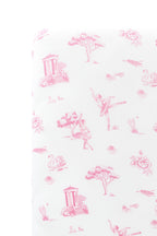 Twin Sheet in Toile Ballet