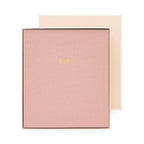 Baby Book, Rose Linen