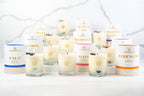 Bloom Crystal Candle 14 oz – Amazonite for Joy & Growth
