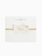 Cotton Dainty Bow- Ivory