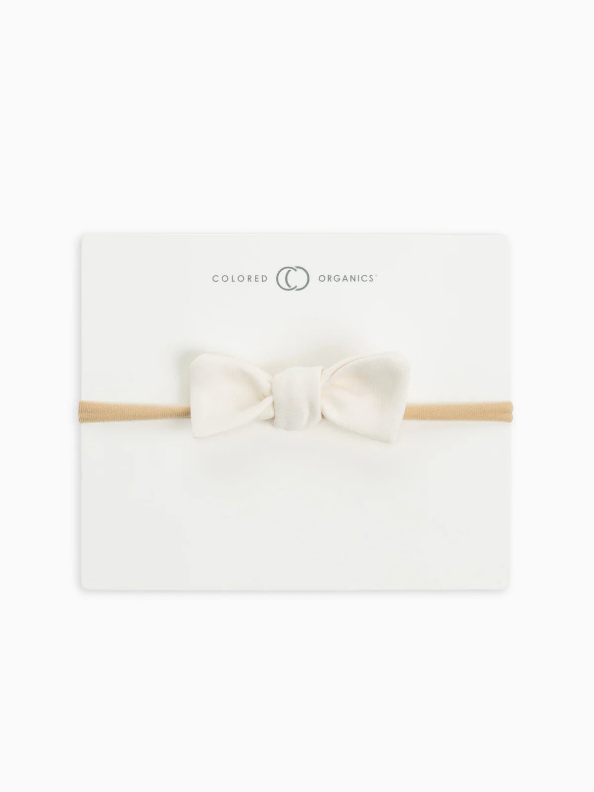 Cotton Dainty Bow- Ivory