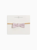 Cotton Dainty Bow- Wisteria