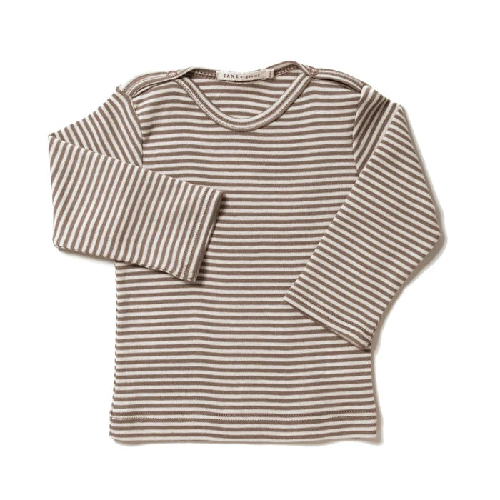 Petite Stripe Bateau Neck Top