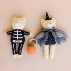 Teether Orange Cotton Rattle Fruit Baby Clementine Pumpkin