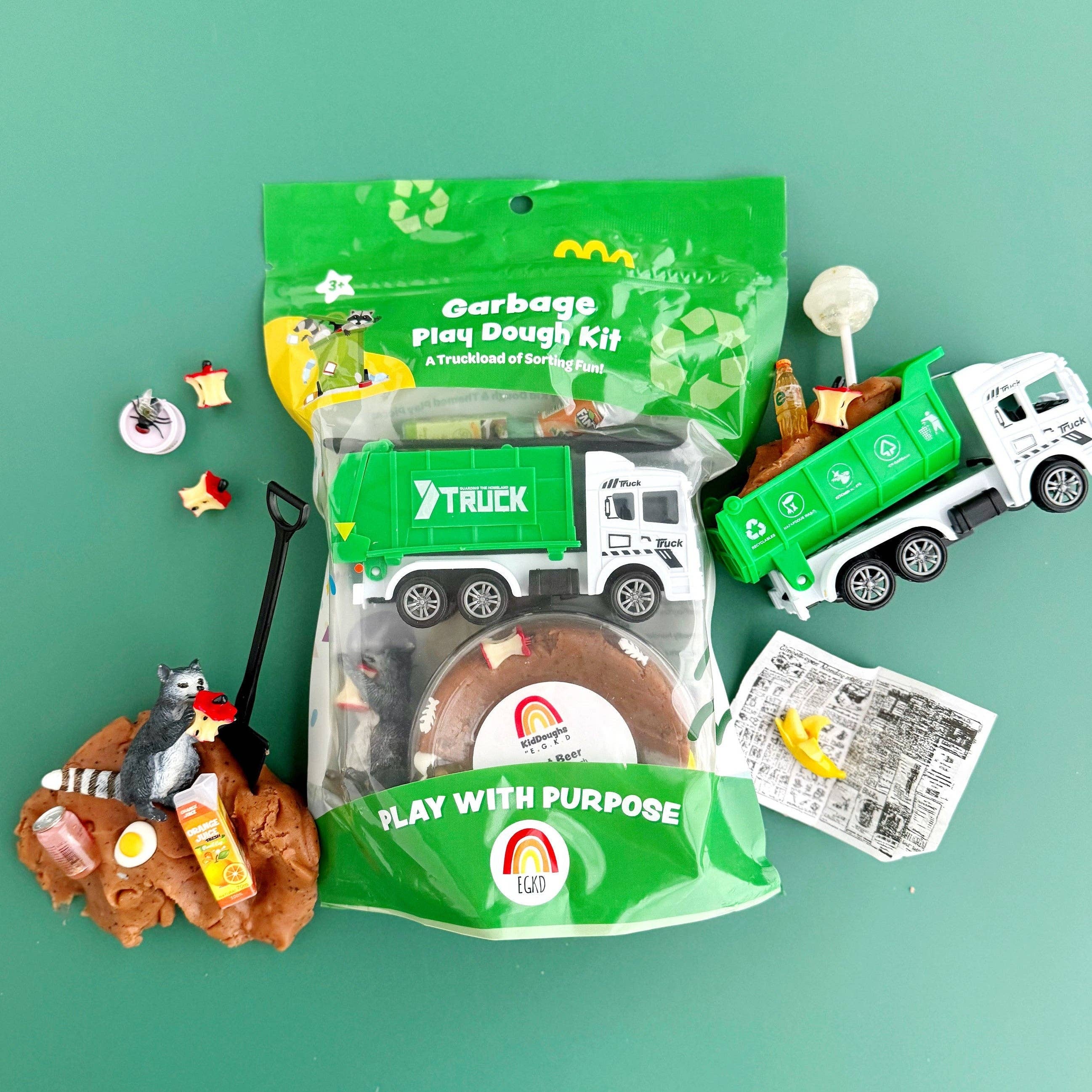 Garbage KidDough Play Kit